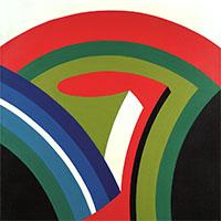 Nádler István: Acryl III., 1968, akril, vászon, Jáky Gyűjtemény (c) a Jáky Gyűjtemény és a K2 jóvoltából